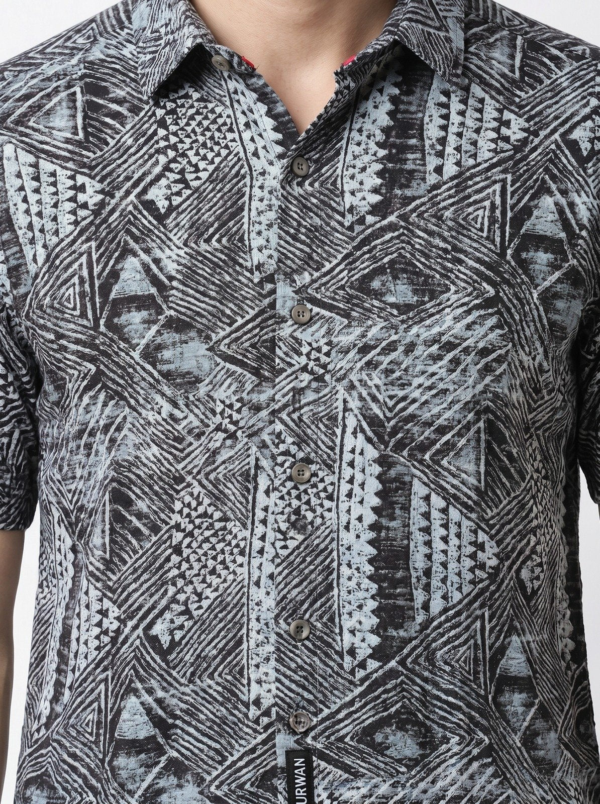 Tribal Static Casual Shirt