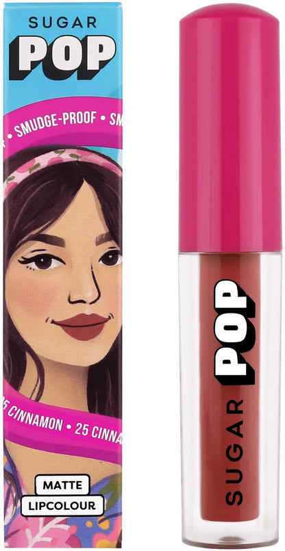 Sugar Pop Matte Lipcolour - 25 Cinnamon 1.6 MILLI_LITRE
