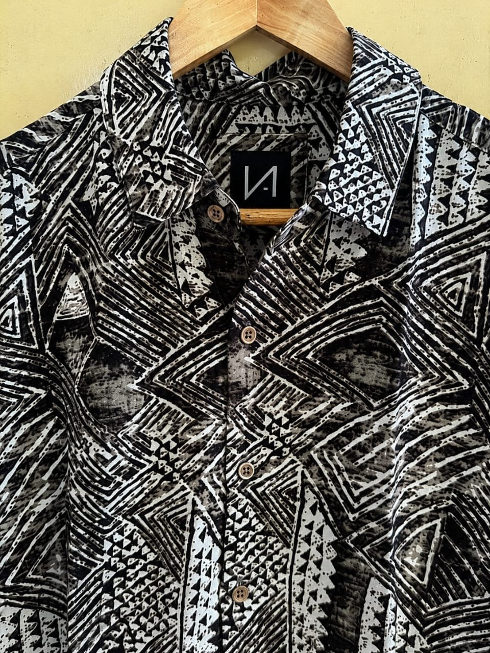 Noir Nomad Casual Shirt