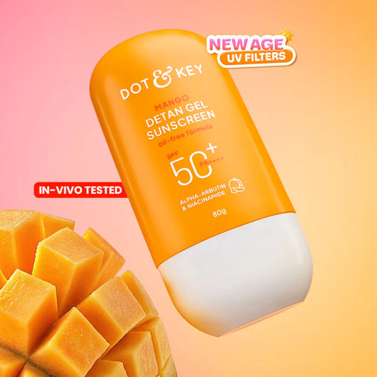 Mango DETAN Gel Sunscreen spf 50+ PA++++
