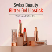 Swiss Beauty Glitter Color Change Gel Lipstick - Shade1