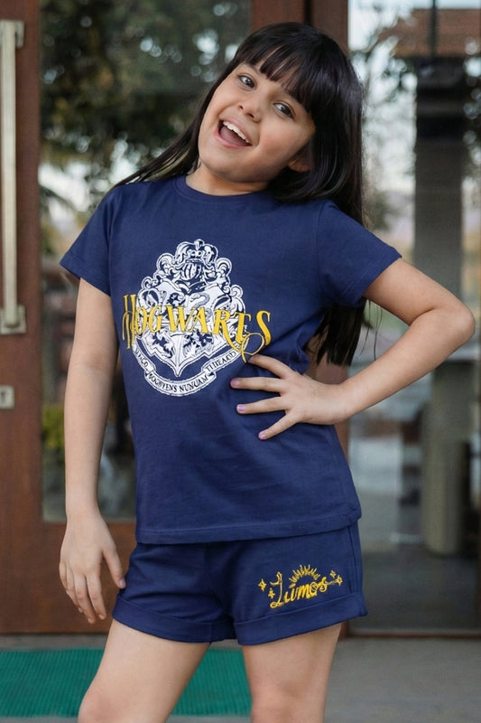 Harry Potter Iconic Lumos Shorts Set Nap Chief