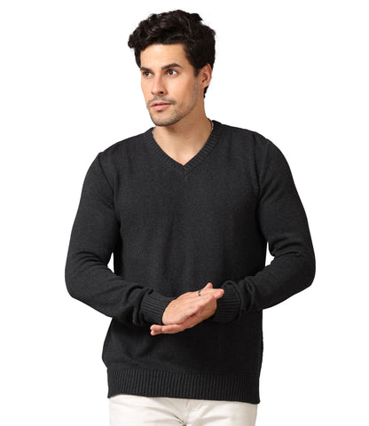 Men's V-Neck Full Sleeve Sweater