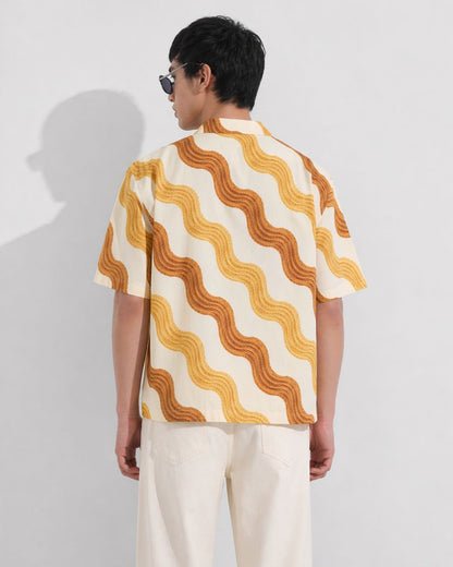 Wavy Boxy Shirt
