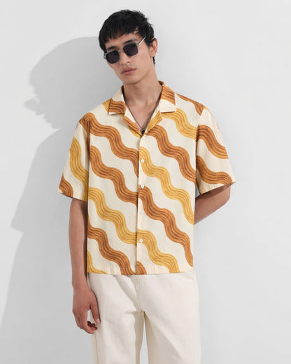 Wavy Boxy Shirt