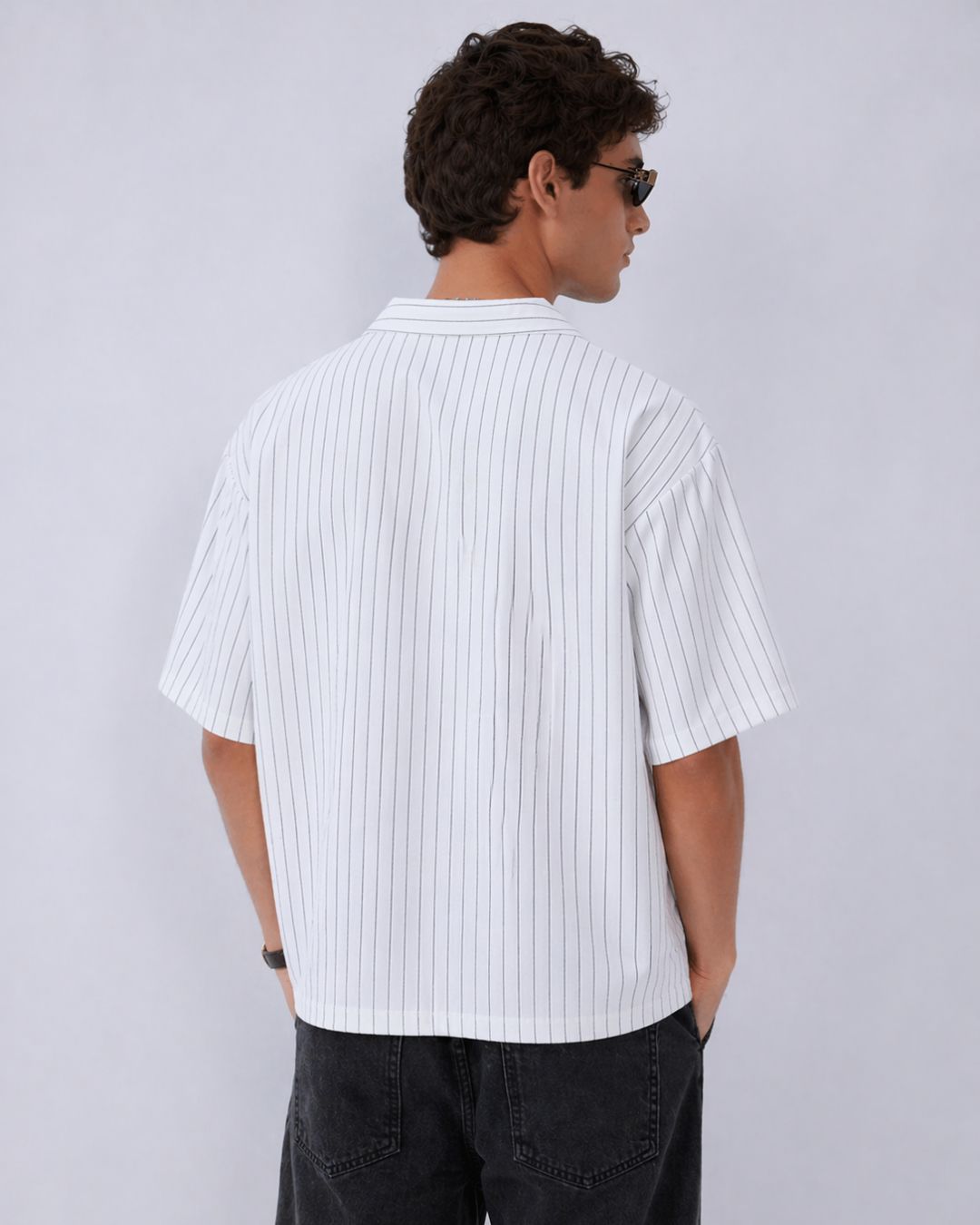 LA Stripes Boxy Shirt