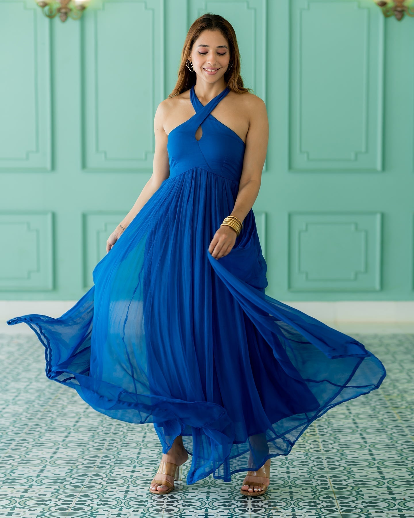 AZULLO MAXI DRESS