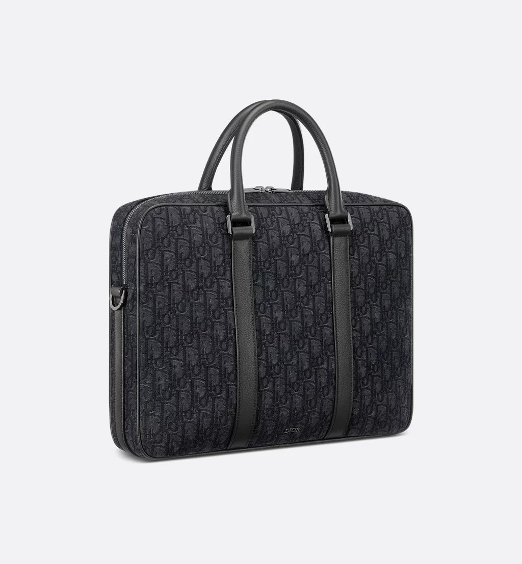 Christian Dior Zipped Briefcase