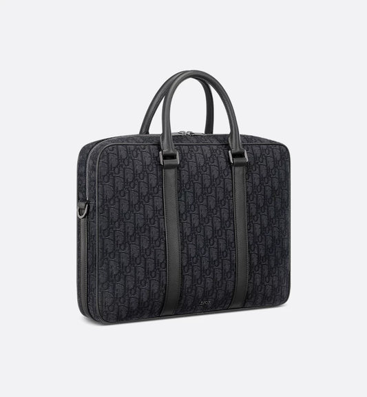 Christian Dior Zipped Briefcase