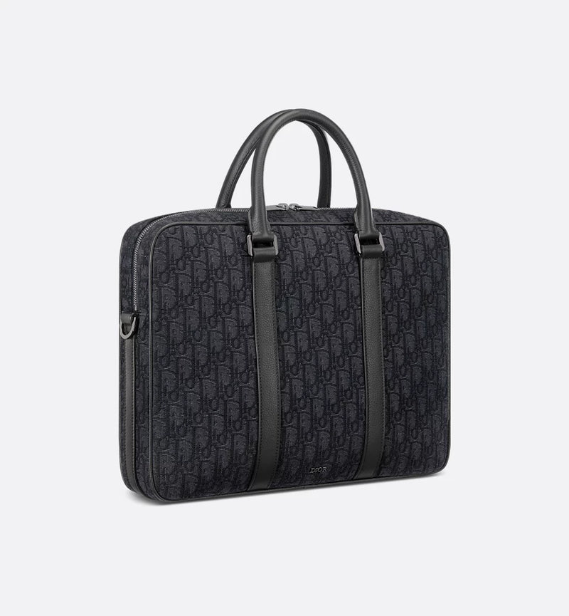 Christian Dior Zipped Briefcase