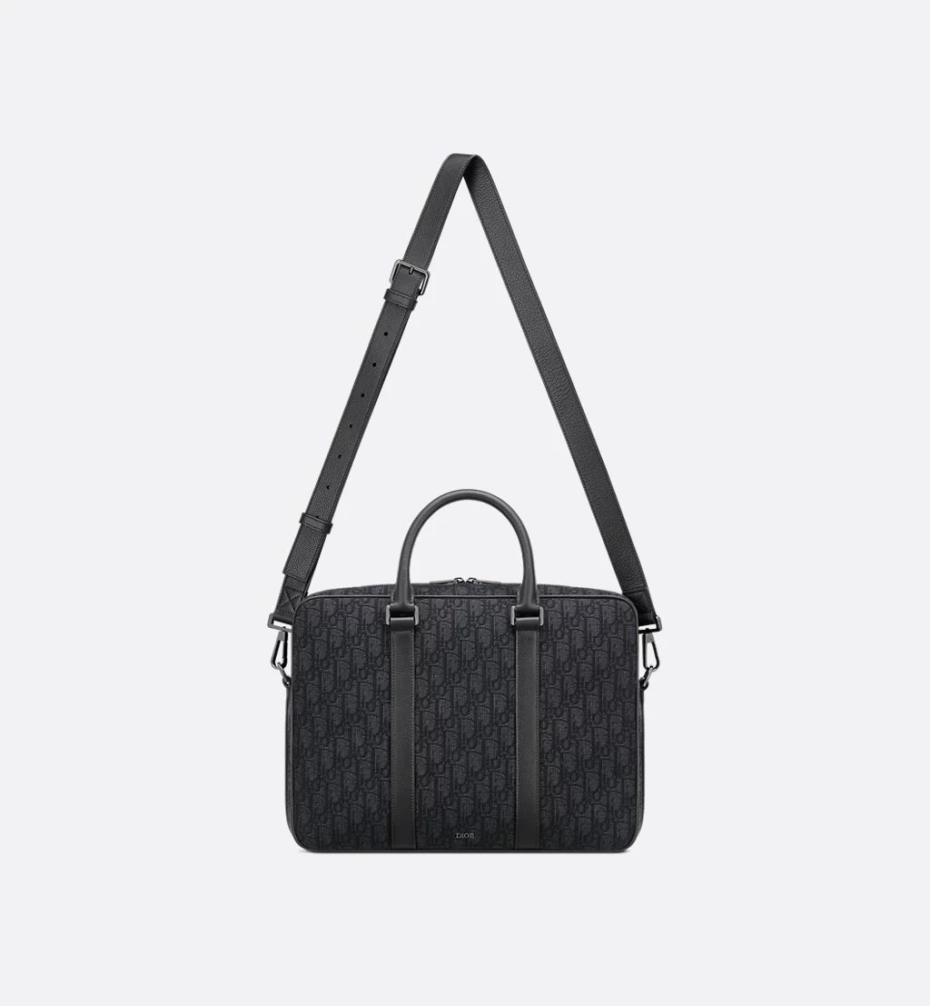 Christian Dior Zipped Briefcase