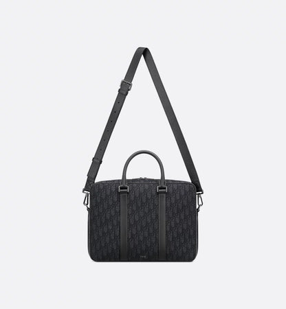 Christian Dior Zipped Briefcase