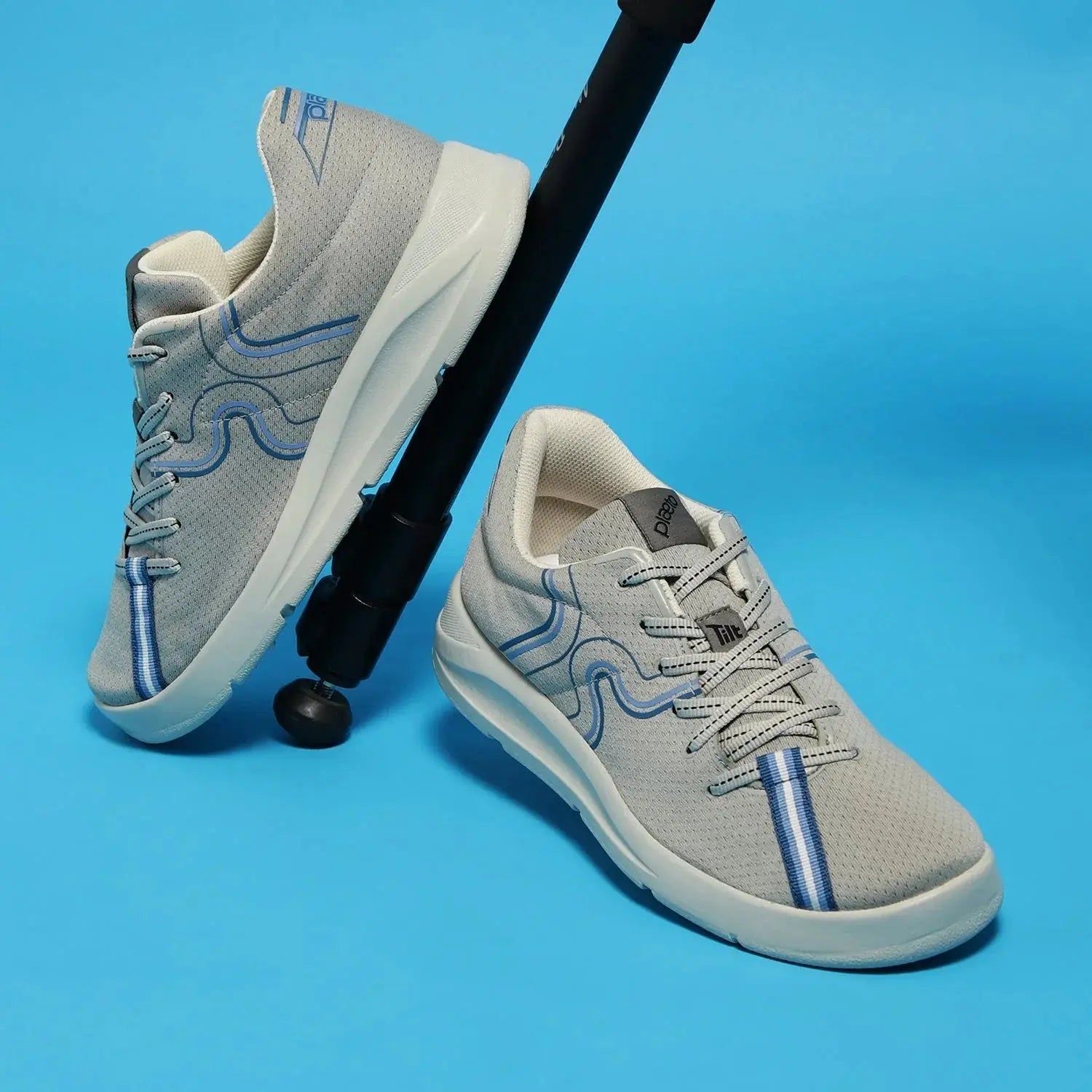 Route 44 Grey Training Shoes for Men Plaeto