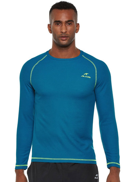 Alcis Mens Blue Sweat Shirt 110MTE133 110MTE133-S