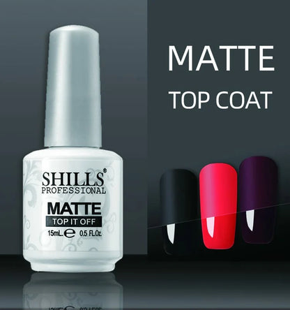 SHILLS PROFESSIONAL MATTE TOP IT OFF GEL POLISH