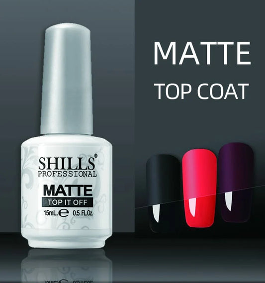 SHILLS PROFESSIONAL MATTE TOP IT OFF GEL POLISH
