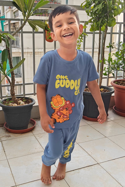 Garfield Cuddles Pajama Set Nap Chief
