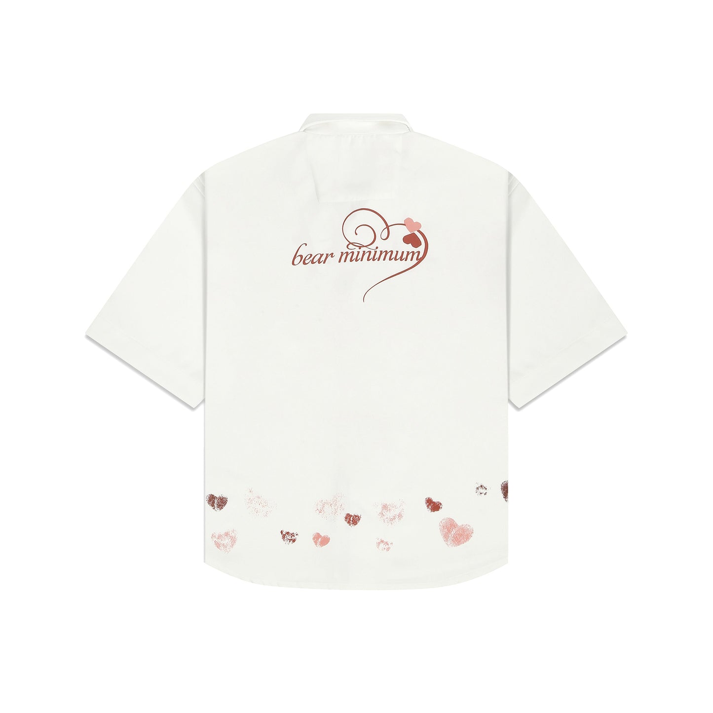 Men's Flutter Printed White Shirt