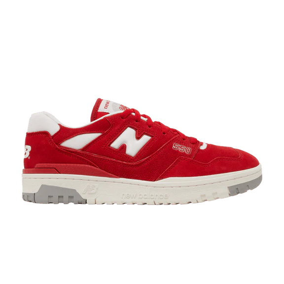New Balance 550 'Suede Pack Team Red'