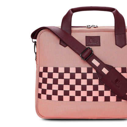 Zen Centre - Blush Bloom | Laptop Bag / Messenger Bag