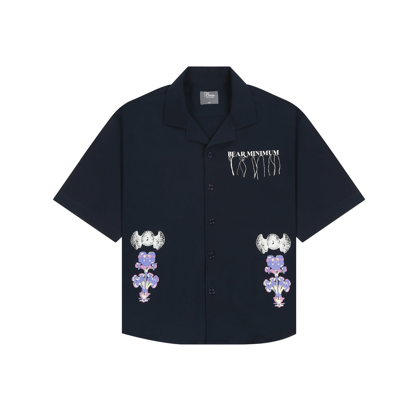 Men's Psyche Surge Printed Midnight Blue Shirt