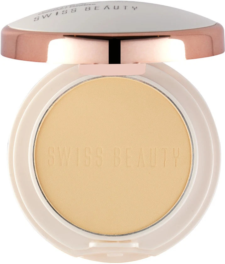 Swiss Beauty Oil Control Compact Sb-407 Compact Skin Beige