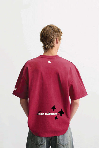 LaCasa Money Heist Oversized Pink T-Shirt Main Character