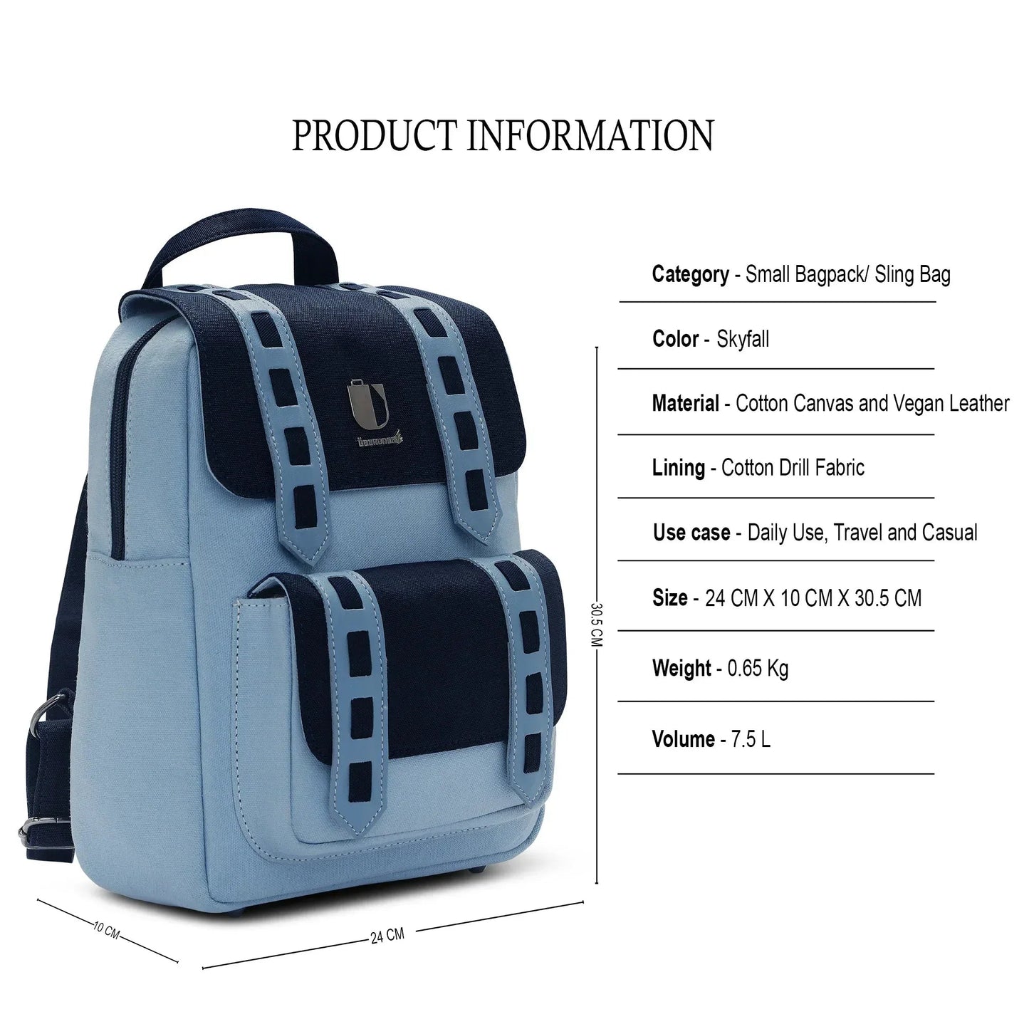 Pulse Pack - Skyfall | Small Backpack / Sling Bag