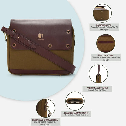 Insight Pack - Rustic Rhythm | Laptop Bag / Messenger Bag