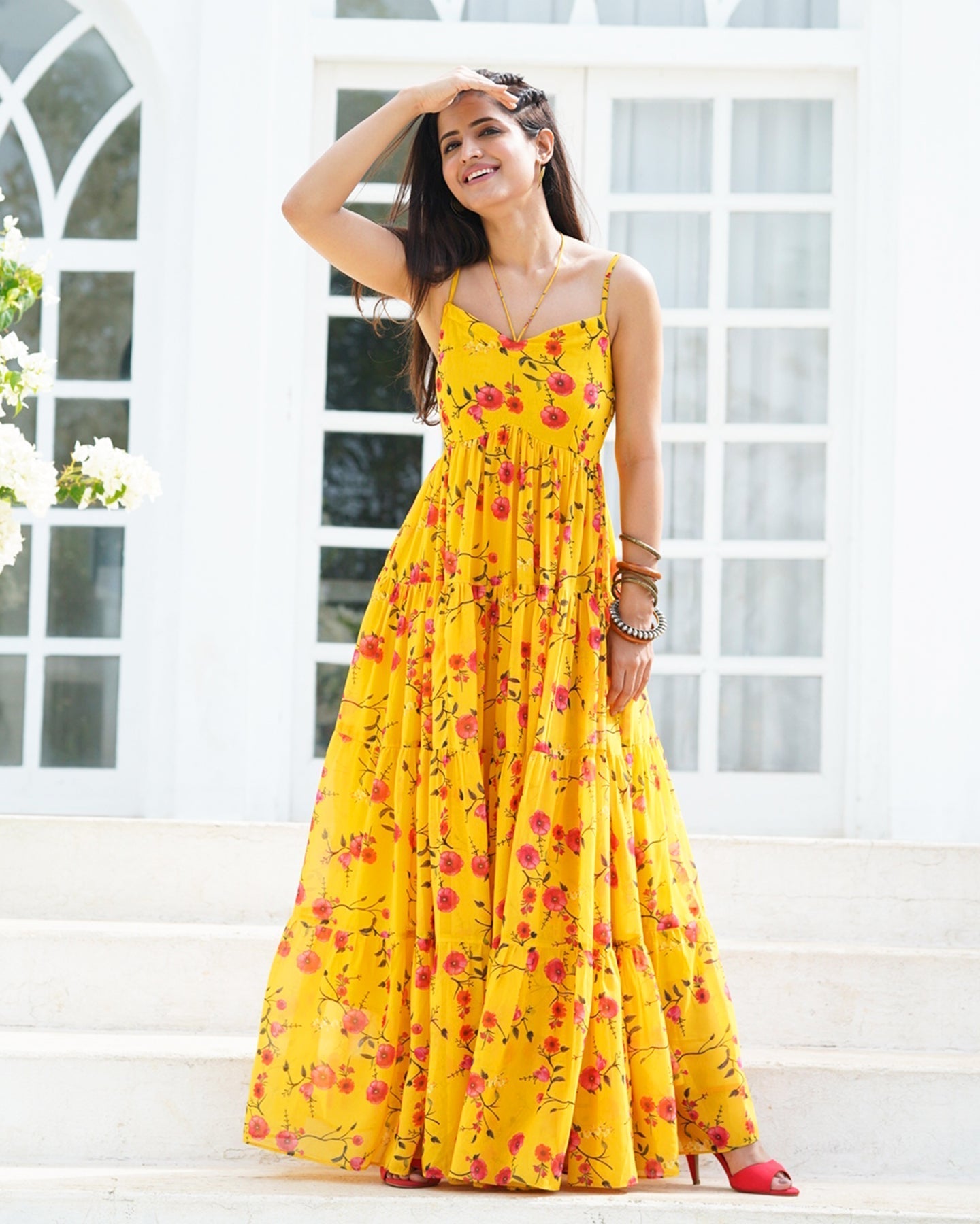 Sunflower Maxi Dress 
