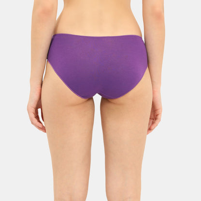Envie Medium Rise 3/4th Coverage Hipster Multicolor (Pack Of 3)