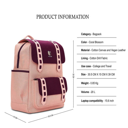 Vibe Pack - Coral Blossom | Backpack