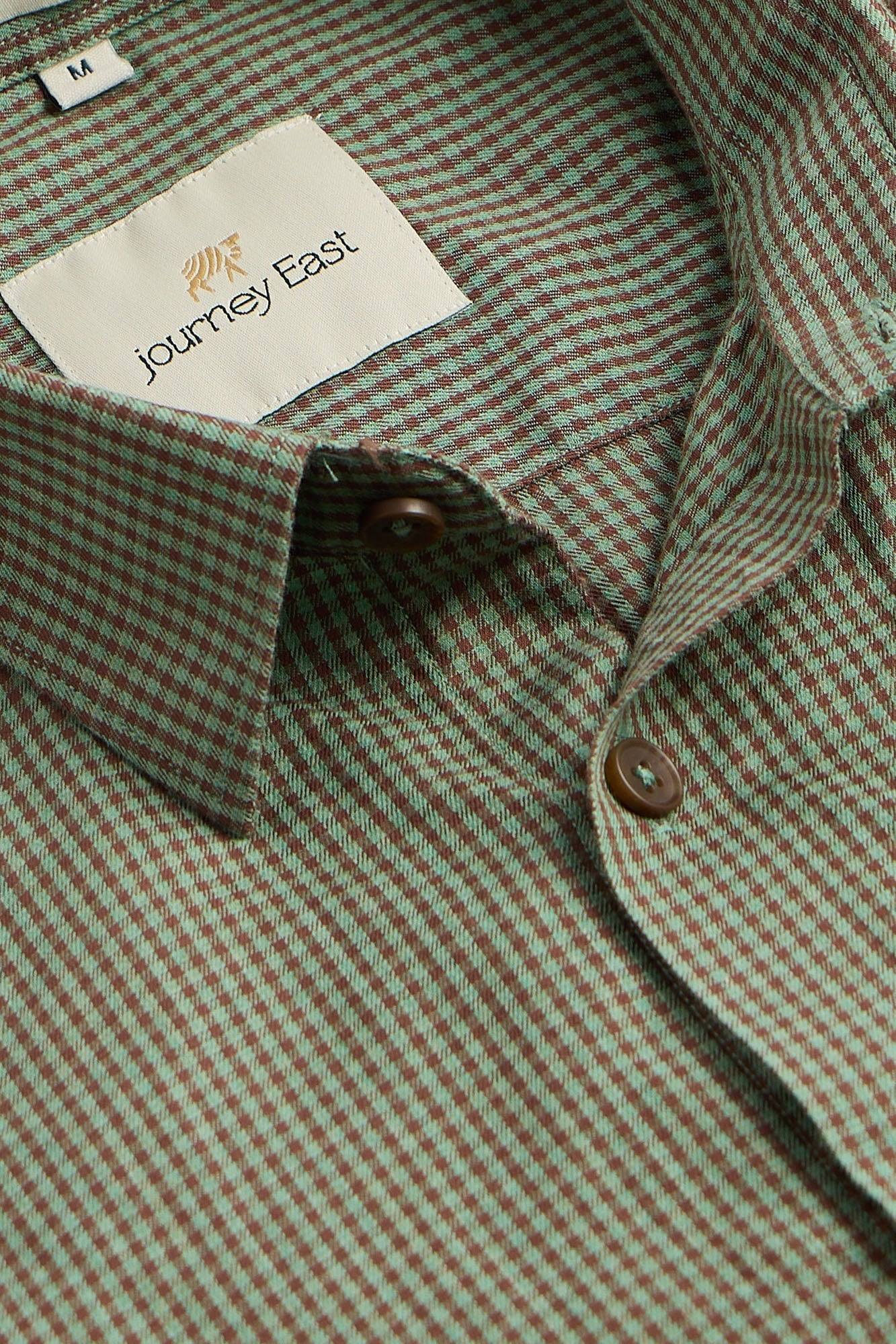 Green & Brown Check Shirt