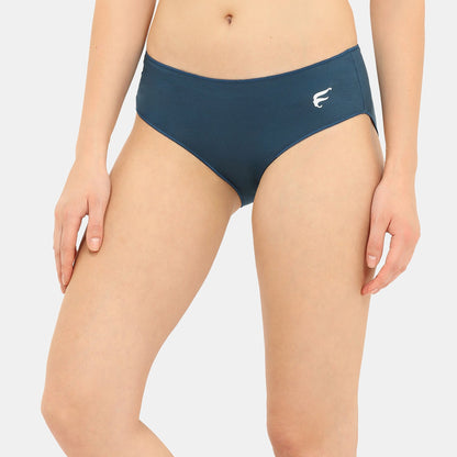 Envie Medium Rise 3/4th Coverage Hipster Multicolor (Pack Of 3)
