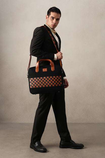Zen Centre - Ebony Ember | Laptop Bag / Messenger Bag