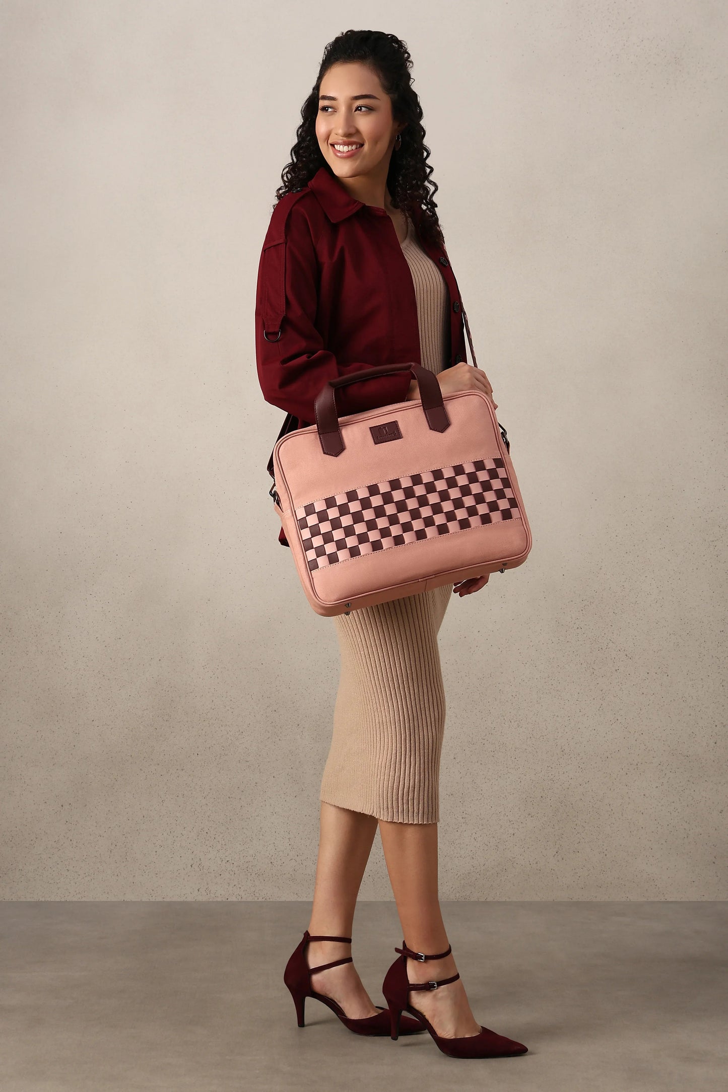 Zen Centre - Blush Bloom | Laptop Bag / Messenger Bag
