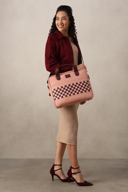 Zen Centre - Blush Bloom | Laptop Bag / Messenger Bag