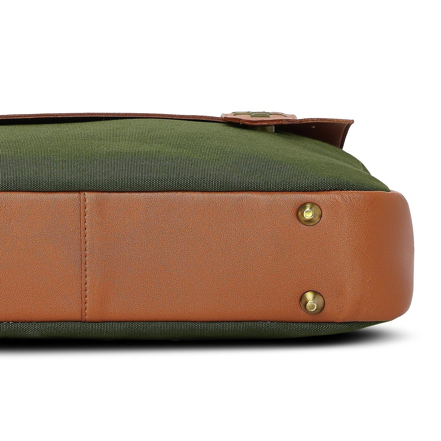 Soul Weave - Olive Green Meadow | Laptop Bag / Messenger Bag