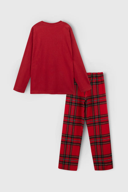 Red Nose Reindeer Pajama Set Nap Chief