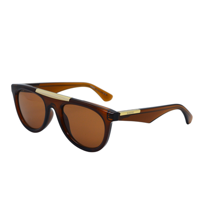 Burberry Brown Full rim Rectangle Sunglasses