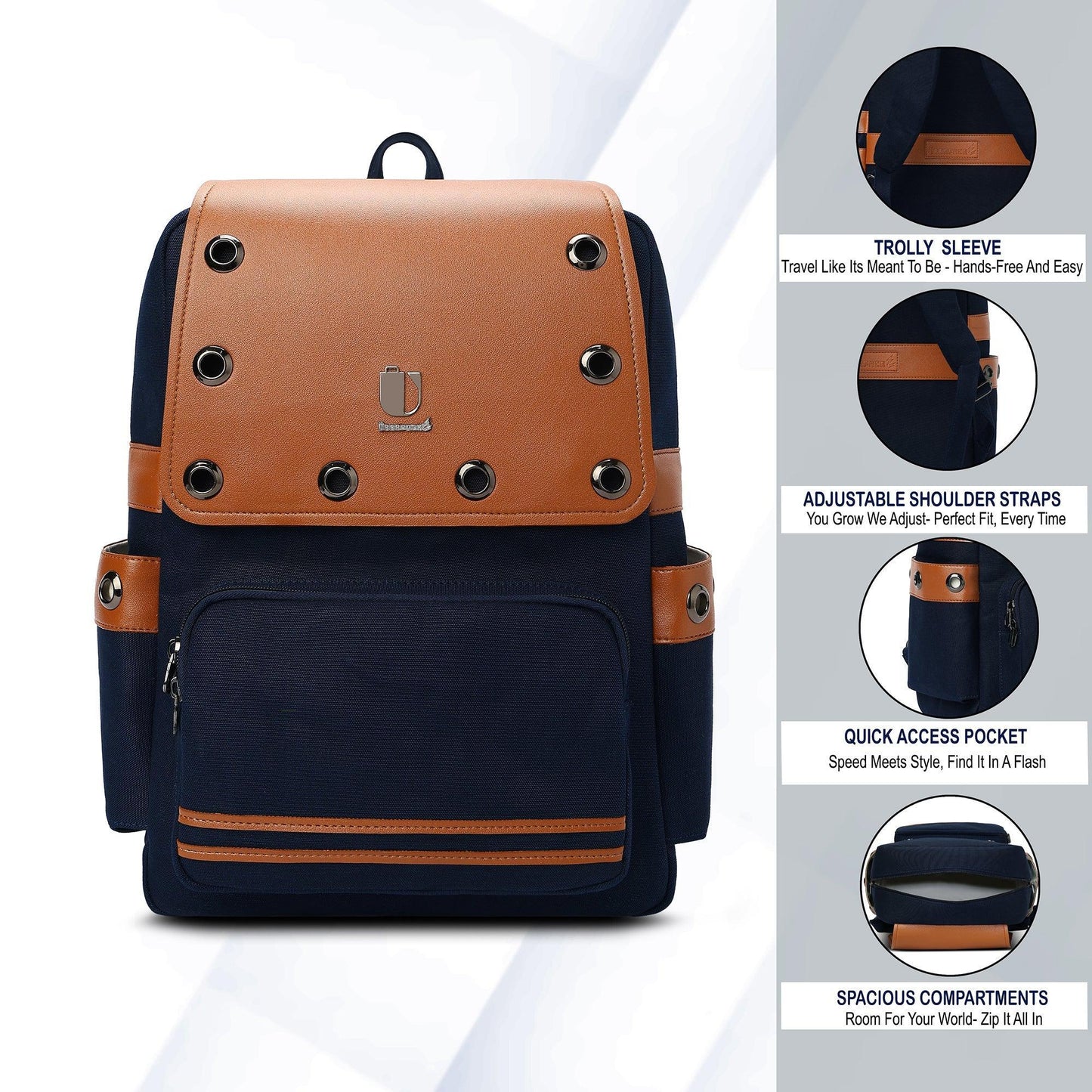 Eyelet Echo - Navy Nexus | Backpack