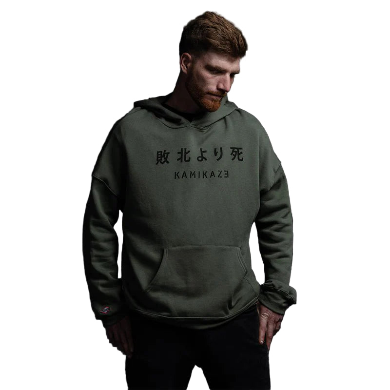 EMINEM KAMIKAZE CREST HOODIE (GREEN)
