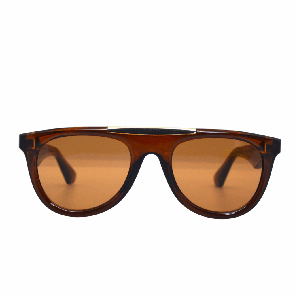 Burberry Brown Full rim Rectangle Sunglasses