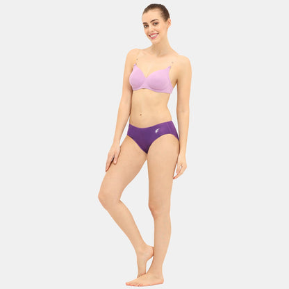 Envie Medium Rise 3/4th Coverage Hipster Multicolor (Pack Of 3)