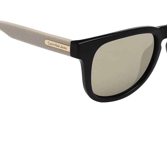 Calvin Klein Jeans Mirrored Square gold lens Women Sunglasses