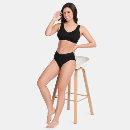 Envie Medium Rise 3/4th Coverage Hipster (Pack of 2)