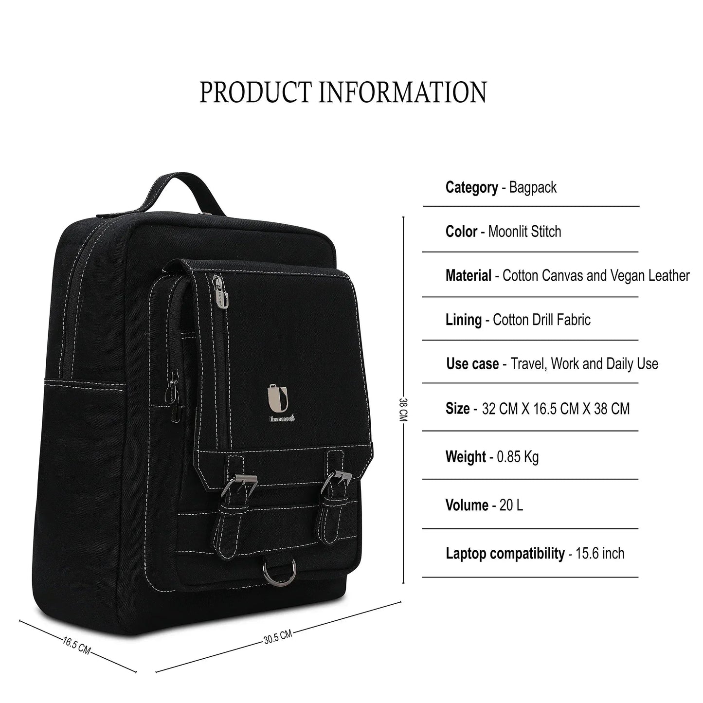 Thread Thrive - Moonlit Stitch | Backpack