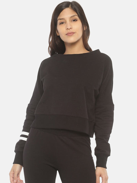 Buy women sweatshirt | Black