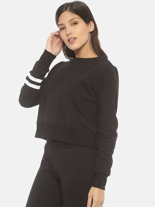 Buy women sweatshirt | Black