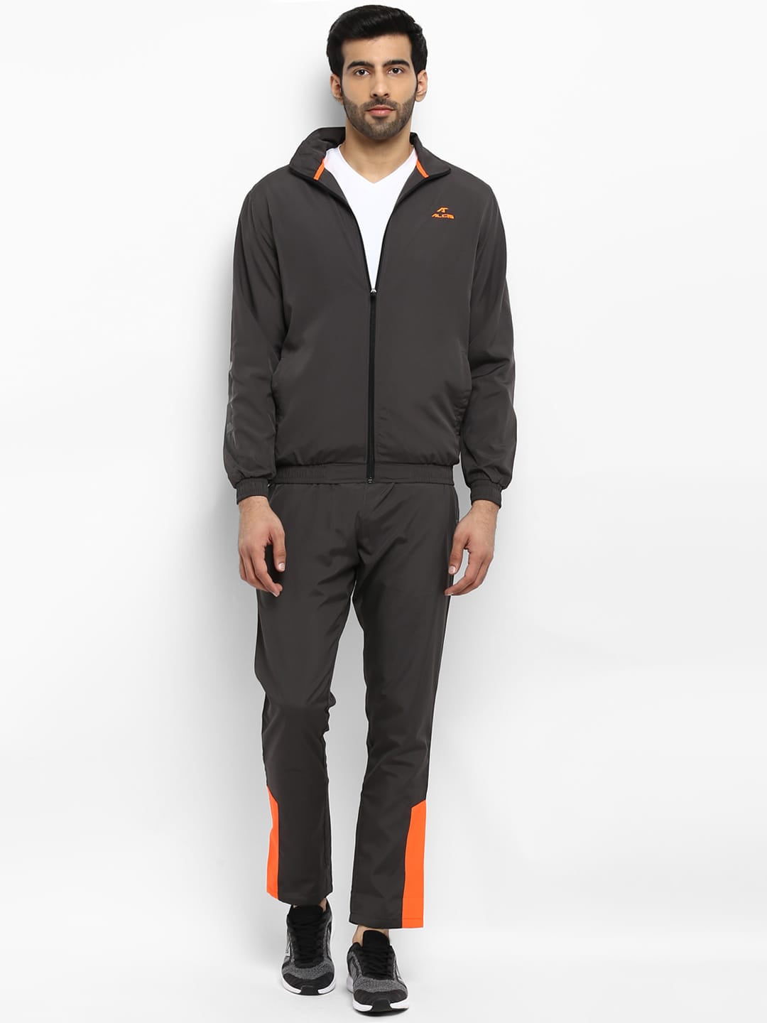 Alcis Mens Solid Grey Track Suit 167MTS257 167MTS257-S